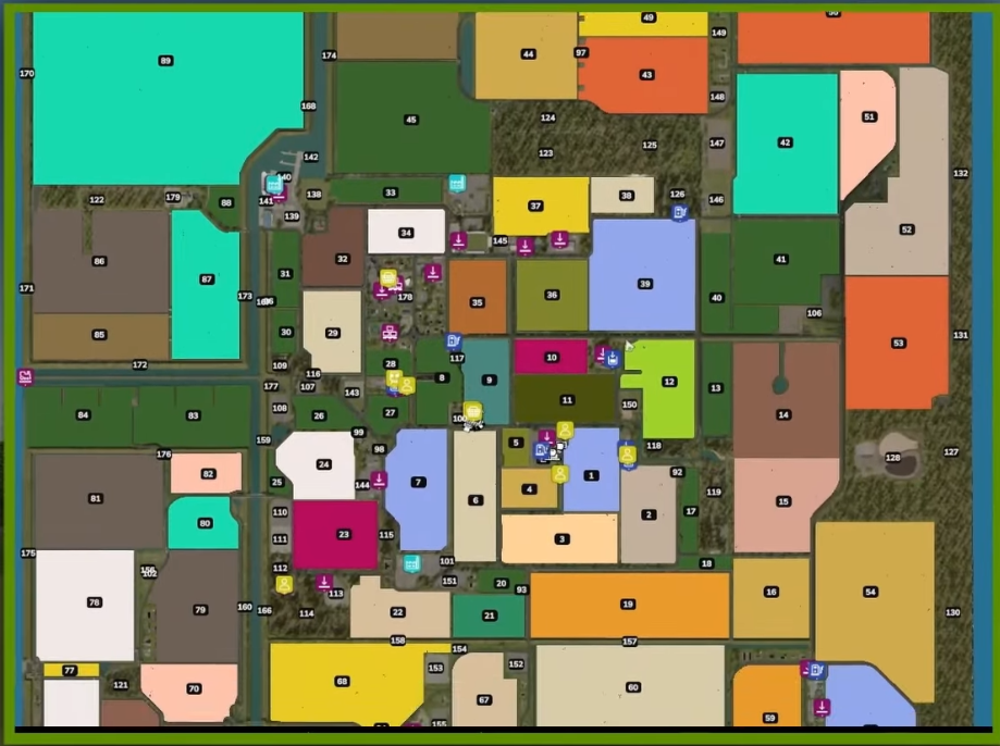 North Frisian Marsch map North Frisian Marsch map