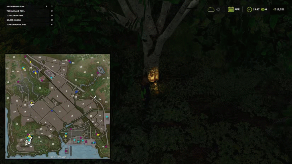 FS25: Where to Find Collectibles on Hutan Pantai image